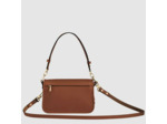 Longchamp Mademoiselle Longchamp Sac Bandoulière En Cuir Cognac