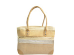 Le Voyage en Panier Costa Brava Brillo Cabas S Beige