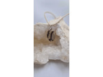Pendentif septaria + cordon en cuir PDO