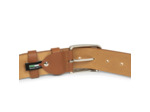 Lancaster Ceinture en Cuir Végétal Homme 601-12 Camel L