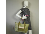 Mila Louise Prunela JT2 Sac Shopping tressé Kaki