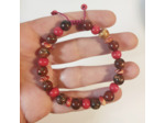 Jaspe rouge et bois, ajustable