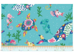 Tissu Canvas Tropical sea Katia