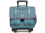 Caméléon Vintage Fantasy Cartable A Roulettes 38cm Blue Garden