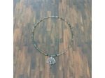 Collier agate indienne facettée arbre de vie