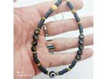 Bijoux de portable noir/doré "GOOD VIBES"