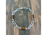 Bracelet chaîne œil de tigre
