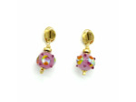 Boucles d'oreilles ondulée Yuna