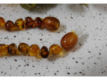COLLIER BÉBÉ AMBRE COGNAC