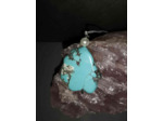 Pendentif Turquoise et perle 23g