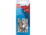 Boutons pression Anorak argent 12 mm Prym
