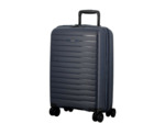Jump Striper Valise 55cm 4 Roues Extensible Bleu Foncé