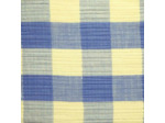 Tissu coton mousseline double gaze à carreaux