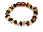 BRACELET BÉBÉ AMBRE MULTICOLORE