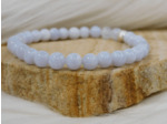 BRACELET CALCEDOINE BLEUE