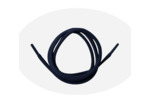 Lacets cordelet rond 75 cm - Marine - FAMACO
