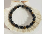Obsidienne, œil de tigre, hématite