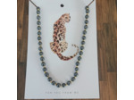 Collier hématite/doré