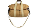 Bleu de Chauffe Sac Business Musette Coton et Cuir Camel Bm