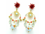 Boucles d'oreilles Azurela
