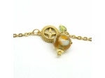 Bracelet intercalaire cristal perle Murano – Salvia