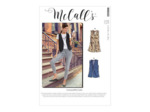 Gilets non double en deux longueurs femme - Mc Call's M8050