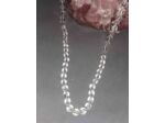 Collier cristal de roche qualité extra perles 6mm x 45 cm