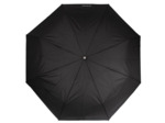 Isotoner Parapluie Homme Pliant Automatique X-Solide Poignée Bois Noir