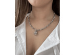 COLLIER JASPE DALMATIEN