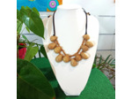 Collier Tiffany en ivoire végétal