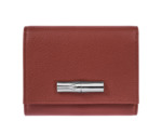 Longchamp Roseau Portefeuille Chataigne