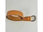 Berthille Ceinture Missouri Cuir Ajustable Gold Turquoise