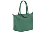 Longchamp Le Pliage Xtra Sac cabas M Cuir Sauge