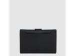 Lancaster Sierra Porte Cartes En Cuir Grainé 138-011 Noir