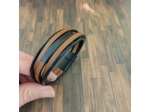 Bracelet cuir homme 5 lanières marron noir