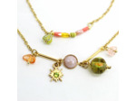 Collier double ZESTE