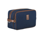 Longchamp Boxford Trousse de toilette 2 compartiments Bleu