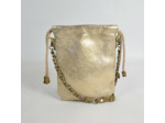 Mila Louise Mai PG2 Sac Pochette Toile Fantaisie Ambre