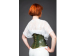 Serre-taille cuir vert caîman
