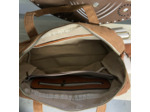 Farfouillette Sac Shopping En Velours Camel