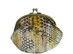 Mila Louise Oro JK Porte Monnaie Noir