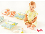 Coupon Tissu Into the sand panel Katia fabrics