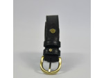 Mila Louise Pallas X Ceinture Cuir Noir