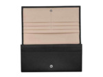 Longchamp Roseau Portefeuille à rabat Noir