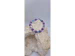 Bracelet amethyste lavande et amazoniste OLPA1951