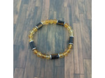Bracelet Œil de tigre/Citrine/Hématite