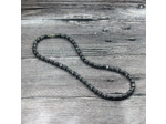Collier magnétique noir hématite