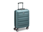 Delsey Air Armour Valise Cabine S SLIM 4 Roues 55 CM combinaison TSA vert
