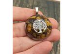 Pendentif Orgonite 11 Œil de tigre