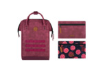 Cabaïa Medium Delhi Sac à Dos 13" Bordeaux